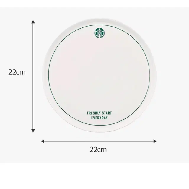 스타벅스 그린라인 브런치 플레이트