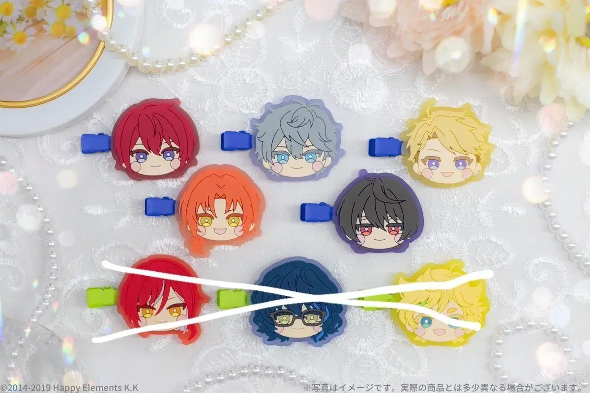 Anstar Minikore Bangs Clip Hair Clip Hairpin Hairpin Knights Tsukasa Leo