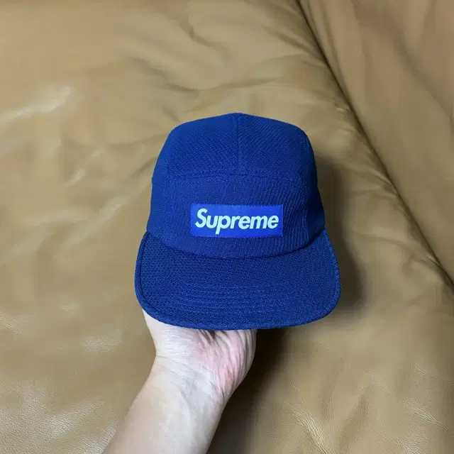 Supreme 슈프림 네이비 캠프캡 모자 (Navy)