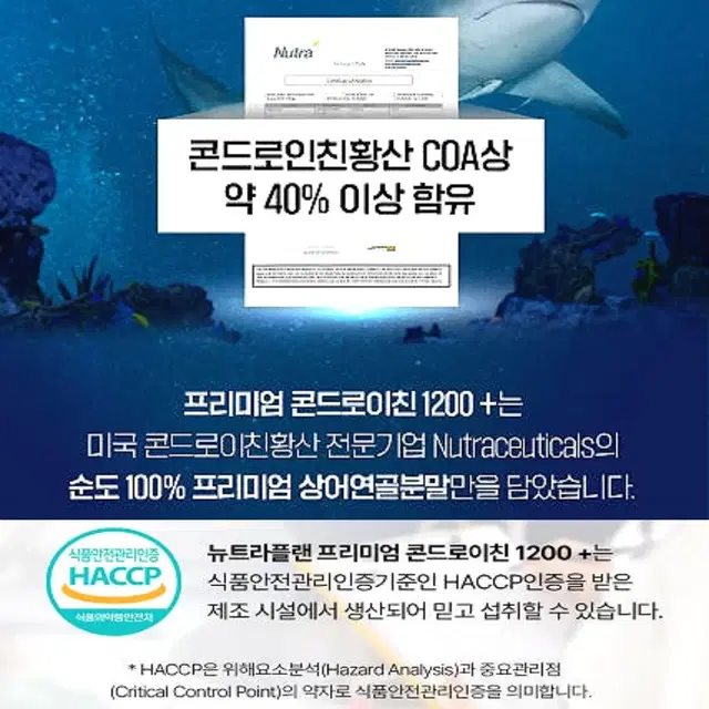 뉴트라플랜 프리미엄 콘드로이친 1200+ 90정