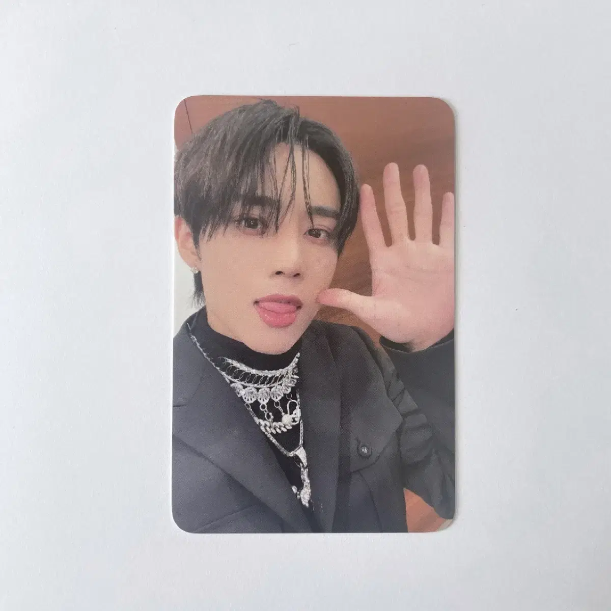 With muu Sixth Sense unreleased photocard the boyz sunwoo Photocard