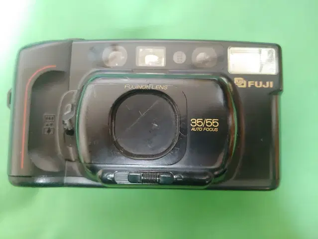 후지 fuji tele cardia 160 date 자동 필름 카메라