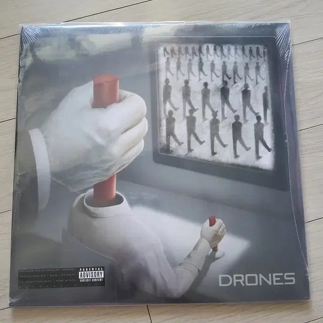 Muse 뮤즈 명반 7집 Drones 더블 바이닐 LP 미개봉