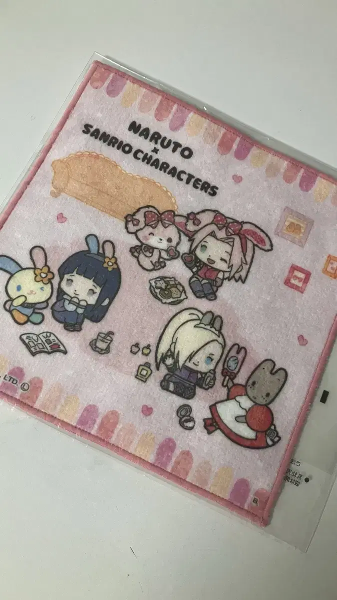 Naruto Shippuden Sanrio Mini Towel WTS