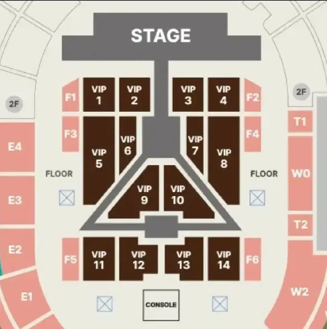 세븐틴 10/12 첫콘 vip14 14열