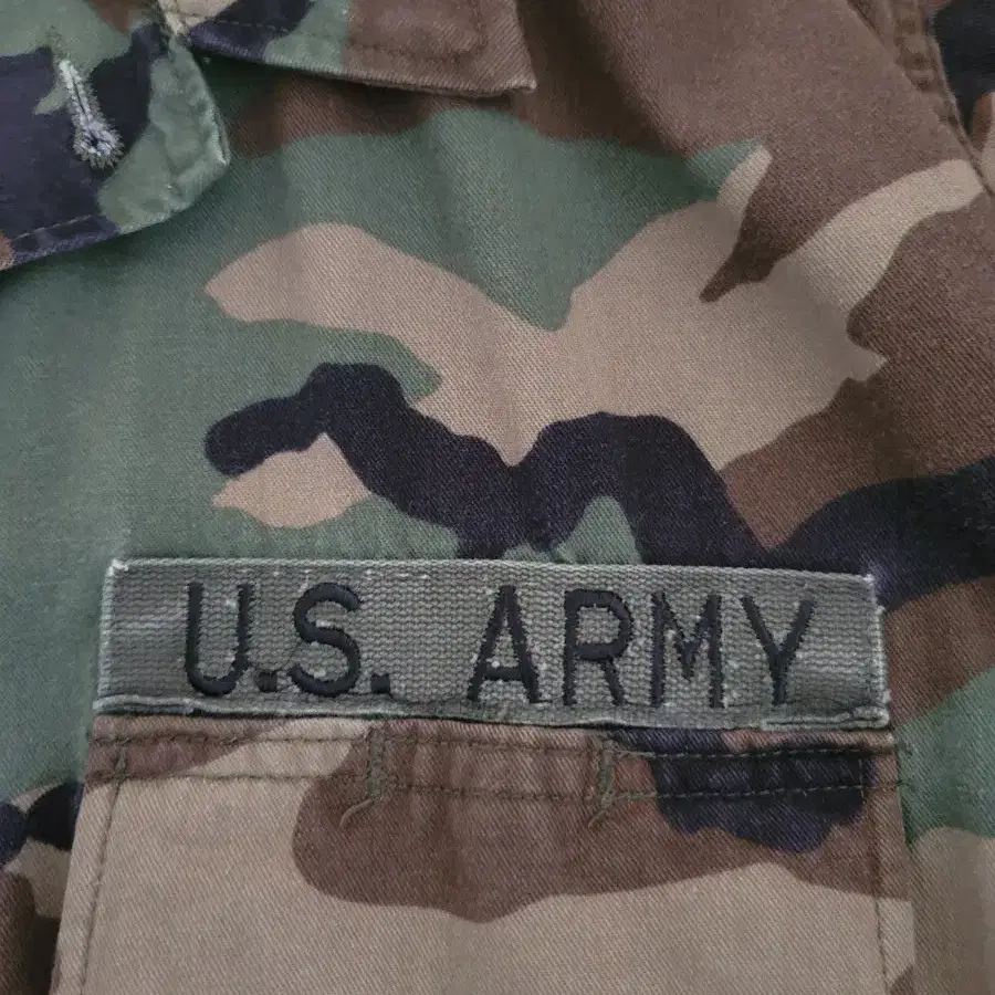 us army 미군 BDU 우드랜드 카모자켓(M-R)