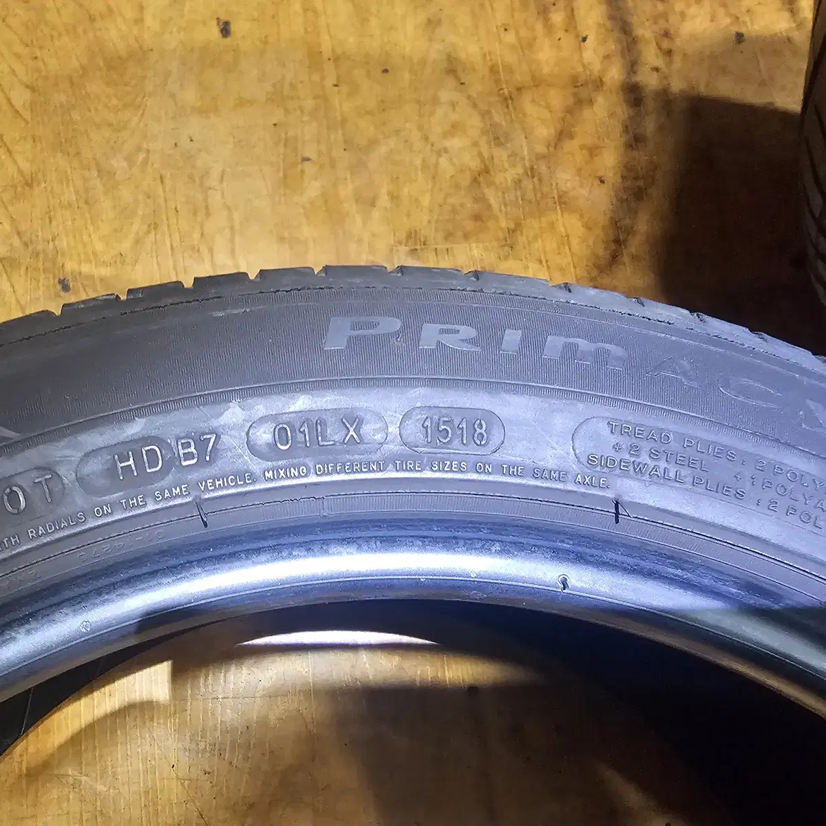 245/45R18  벤츠, BMW 순정 런플랫타이어 4본