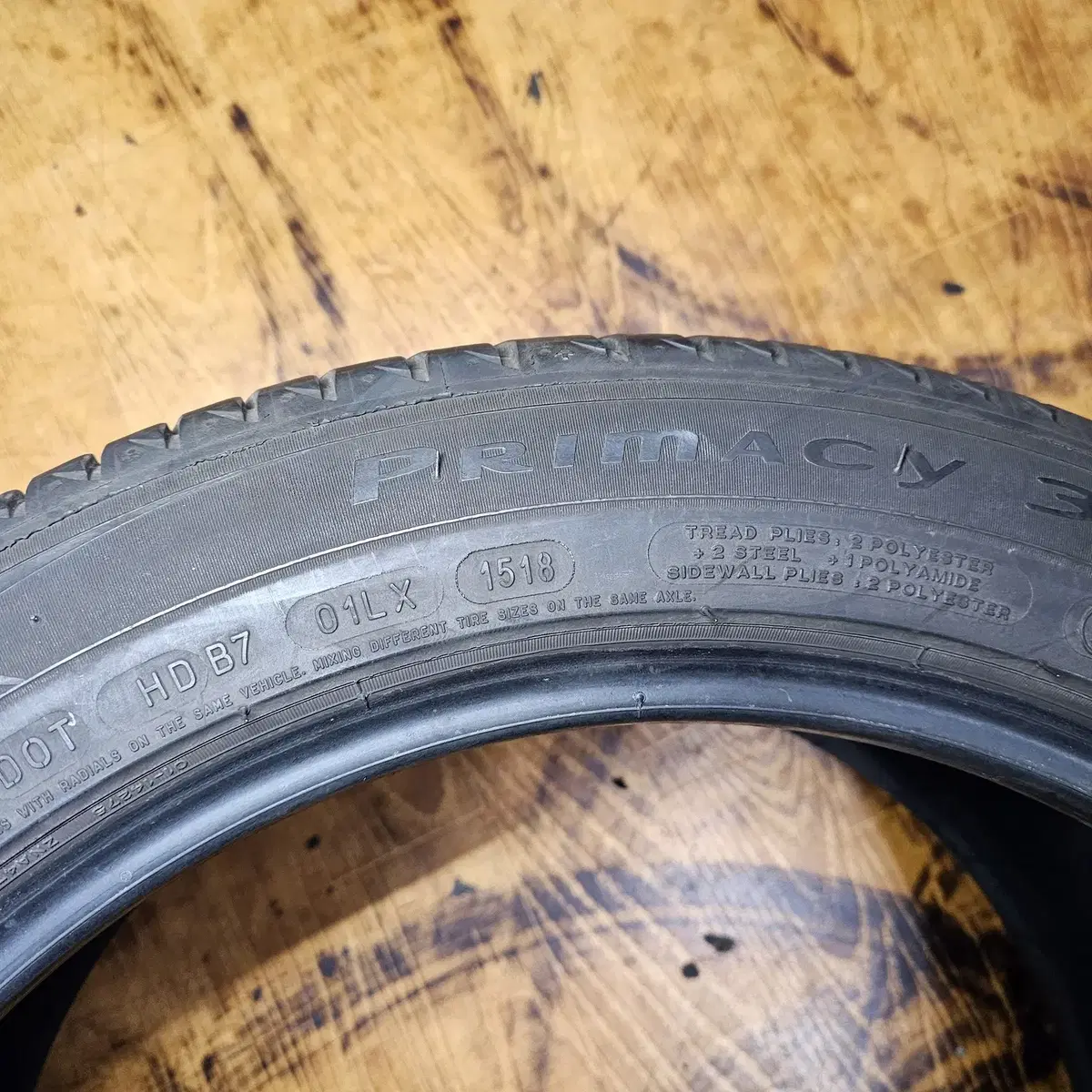 245/45R18  벤츠, BMW 순정 런플랫타이어 4본