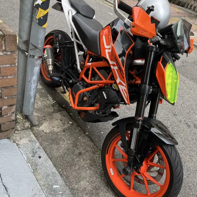 ktm 듀크390 18년식 급매