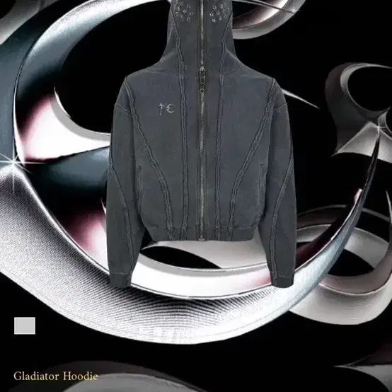 떠그클럽 Gladiator Hoodie 회색 2사이즈