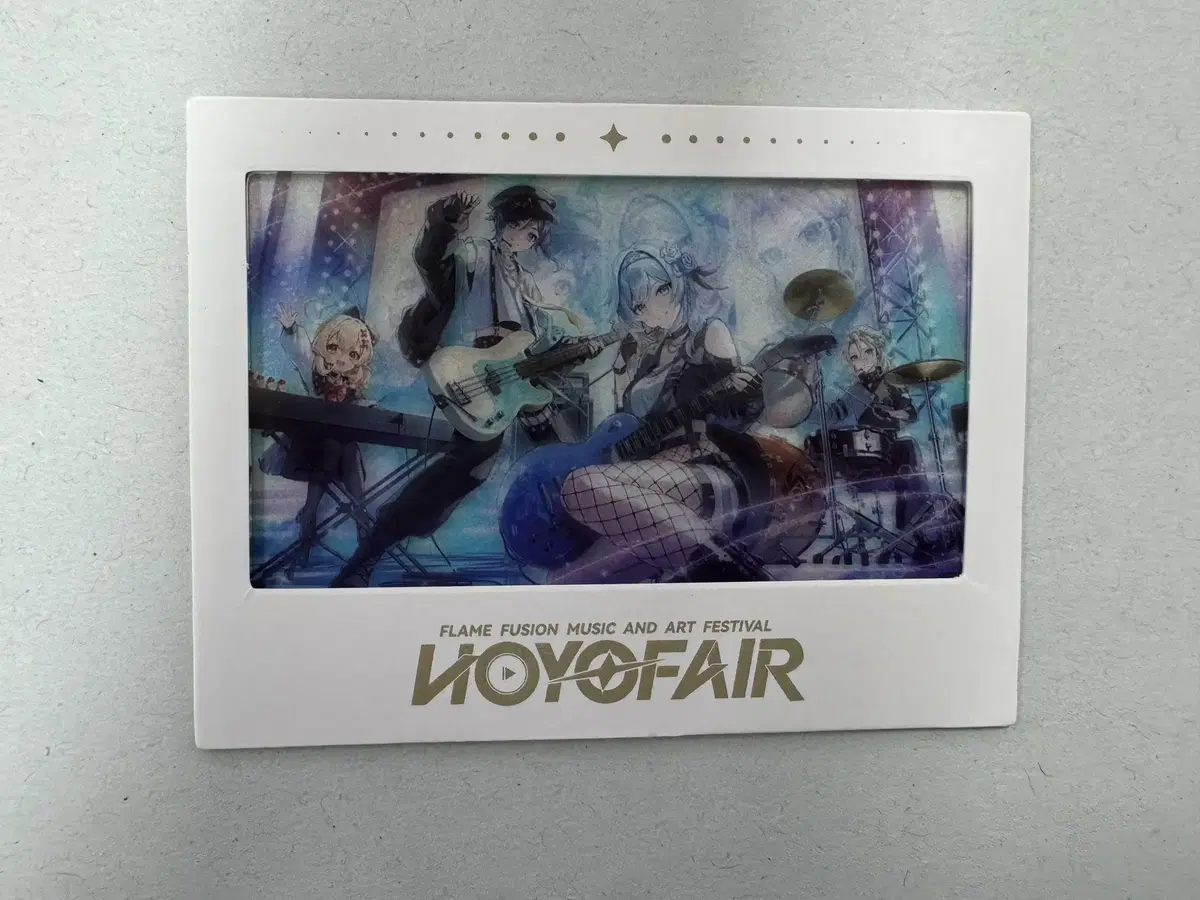 Genshin Impact Hoyopair Polanoid Photo Card