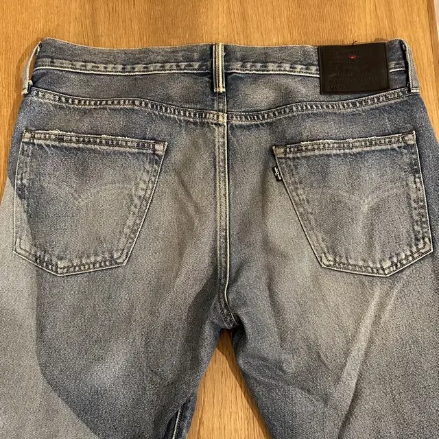 Levis made and crafted 패치워크 청바지