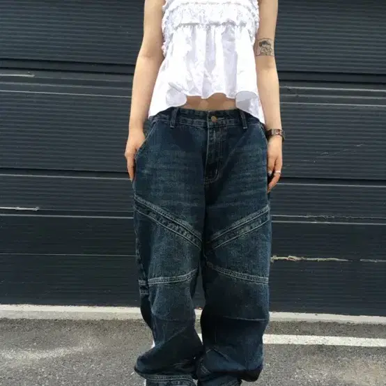 [구해요] 아워캐비넷 incision denim pants