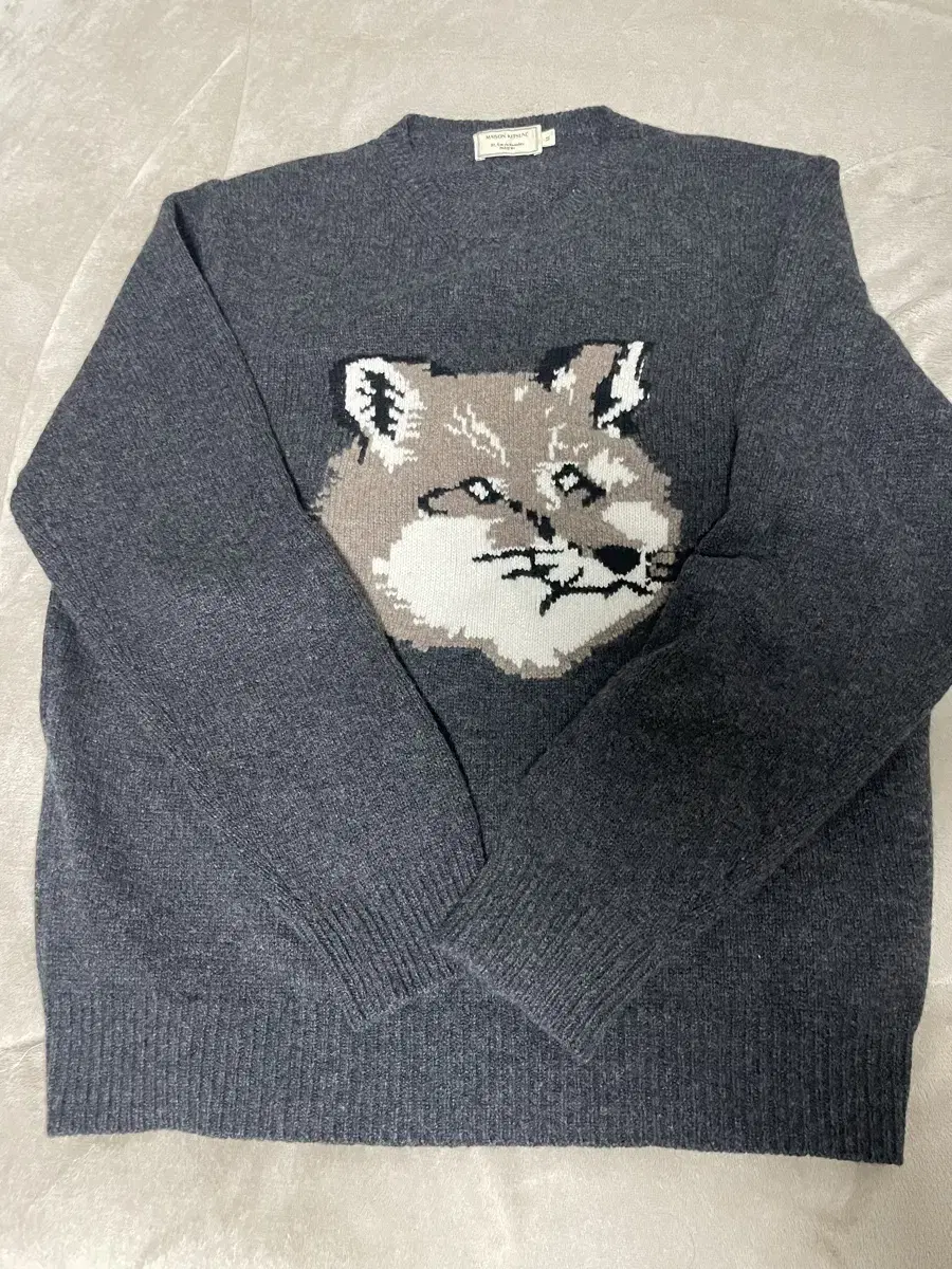 (XL) Maison Kitsune Fox Bighead Knit