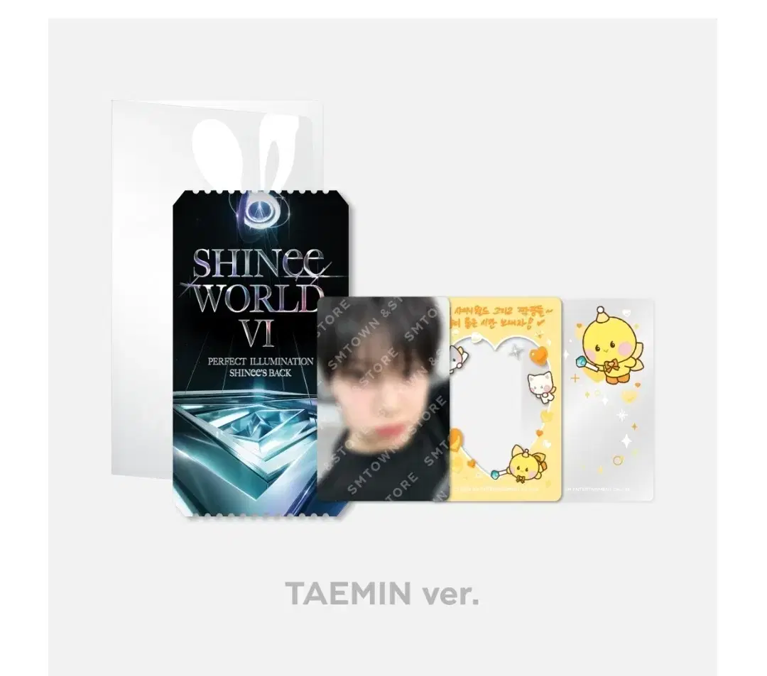 Tacto) unsealed shinee taemin Concert Kit