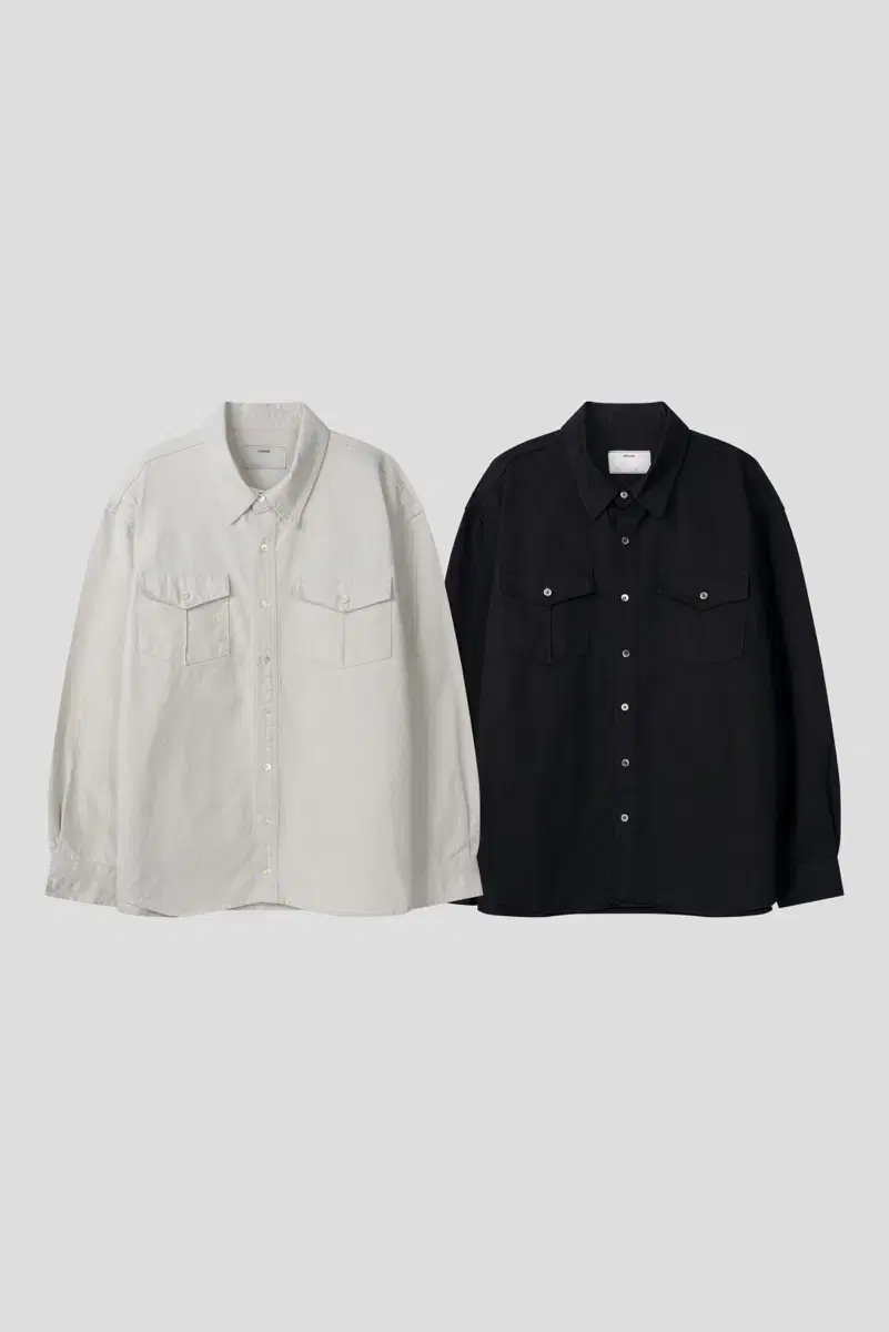 New Arrivals Shirt Steel Gray, Black