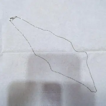 [미사용품 !!]플래티나* 목걸이 약 40cm