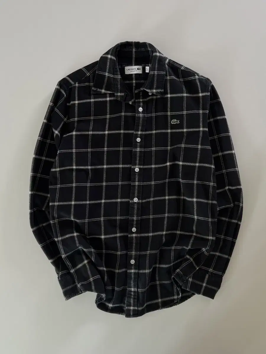 Lacoste Check Flannel Shirt S (95)