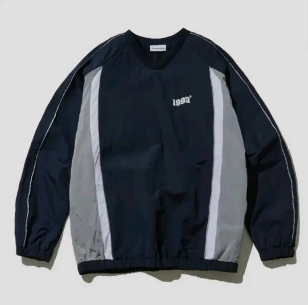 1993Studio | Colorblocked Piping Windbreaker Topsheet