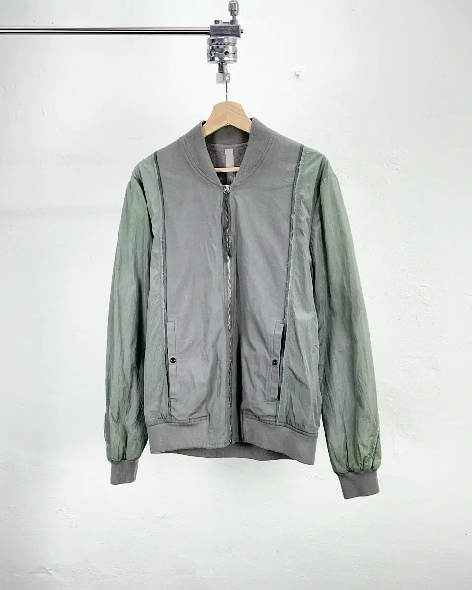 Silent by Damir Dorma Light Green Nylon Sleeved Jacket