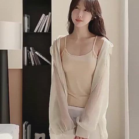 글리노 데일리 여성 슬림 이너웨어 민소매 면 끈나시 5P