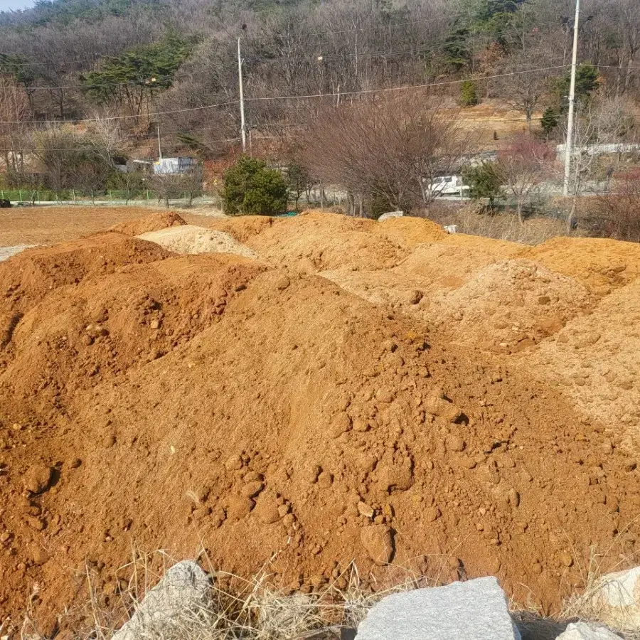 경기도 인천 서울 매립 성토 복토 객토 되메우기 마사토 양질토 흙 팝니다