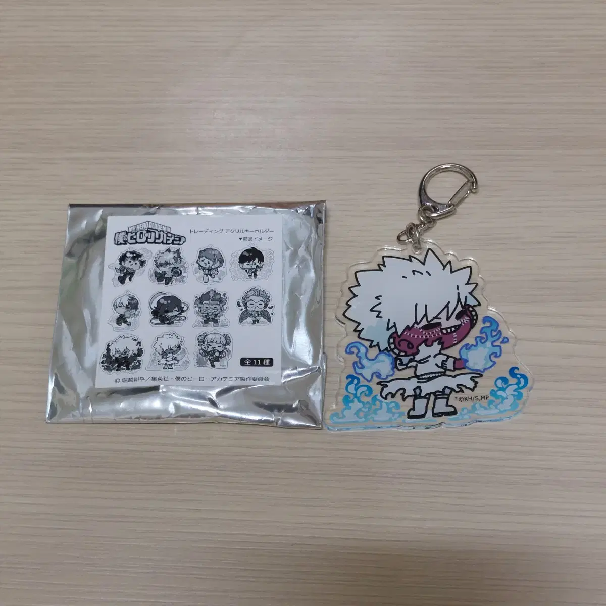 Hiroaka Todoroki Touya Tabi acrylic keyring Key Holder