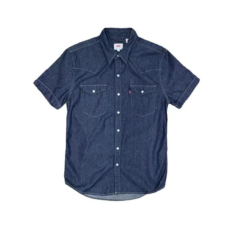 Levi's Raw Edge Denim Short Sleeve Shirt