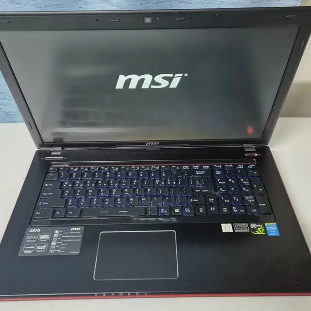 MSI-1757 중고 게이밍 노트북 팝니다