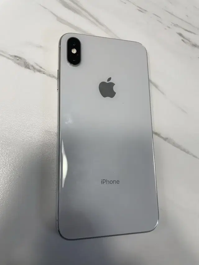 아이폰xs max 64기가 실버