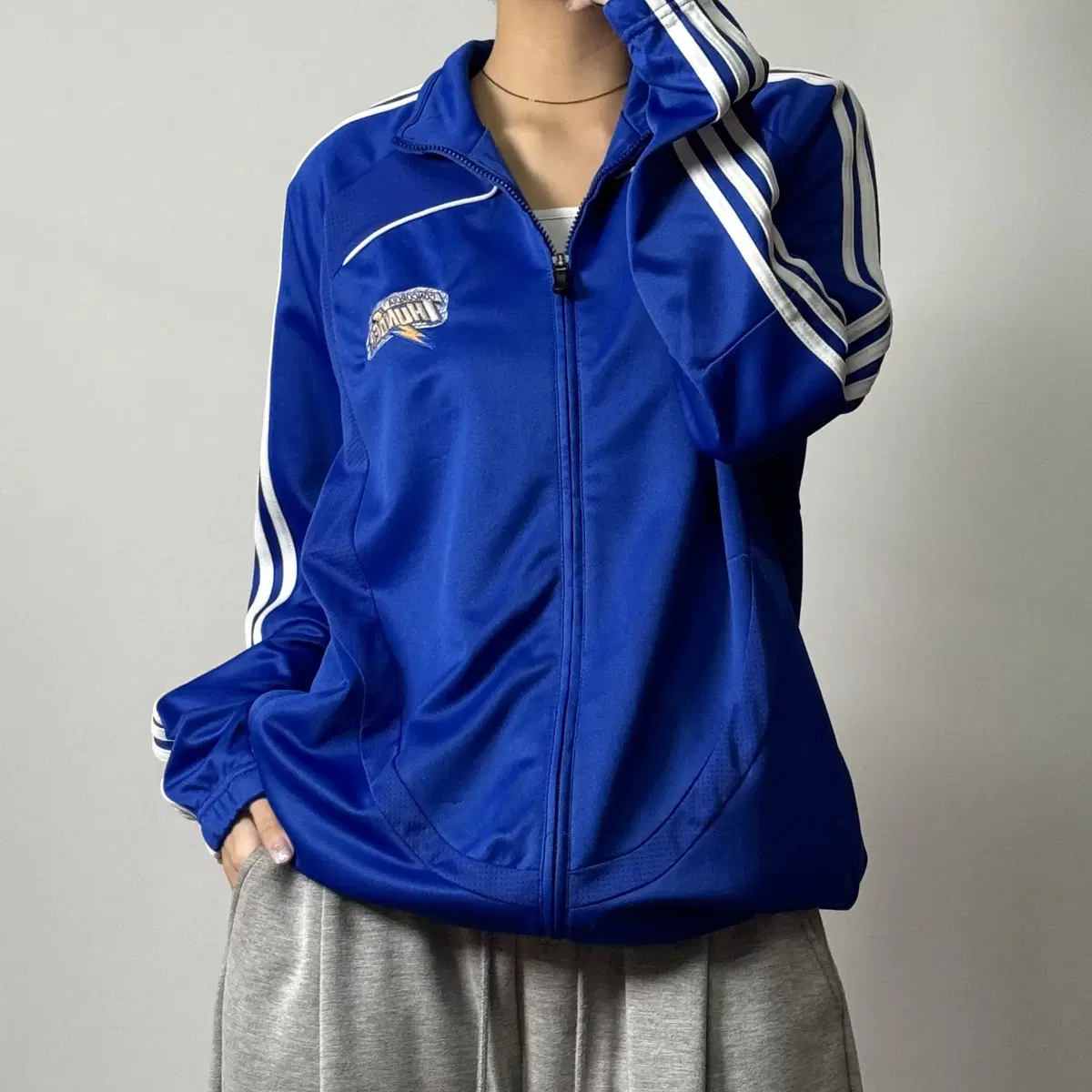 adidas Tracktop Jersey bloo XL [101104]