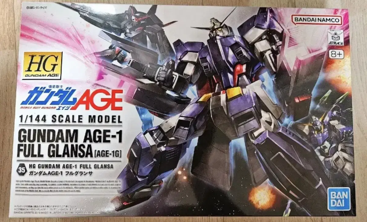 HG Gundam AGE1 Full Glancer