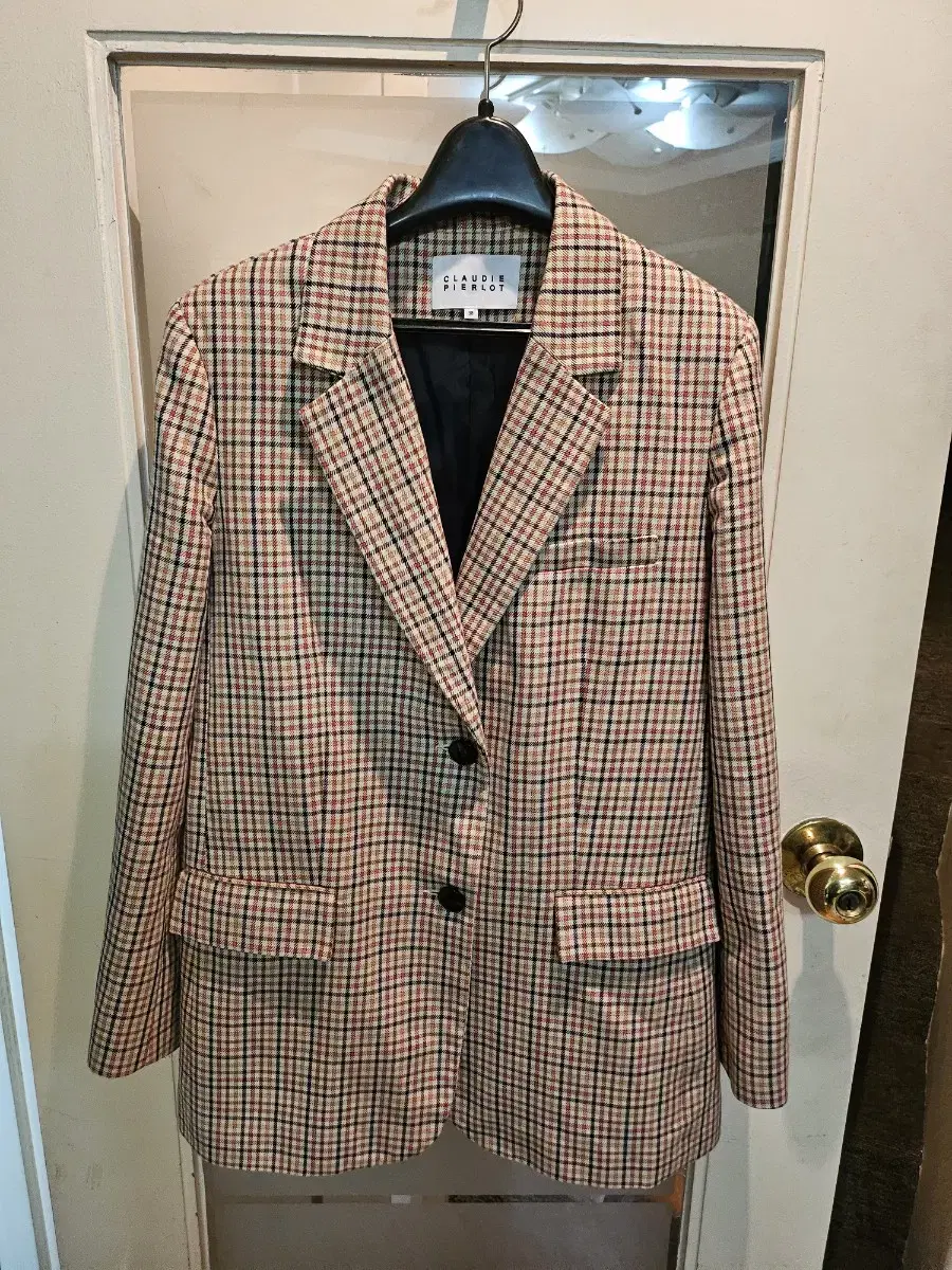 Clodie Pierrot Check Jacket 38