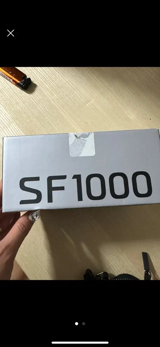 파인뷰 SF1000 블랙박스 새제품 팝니다!