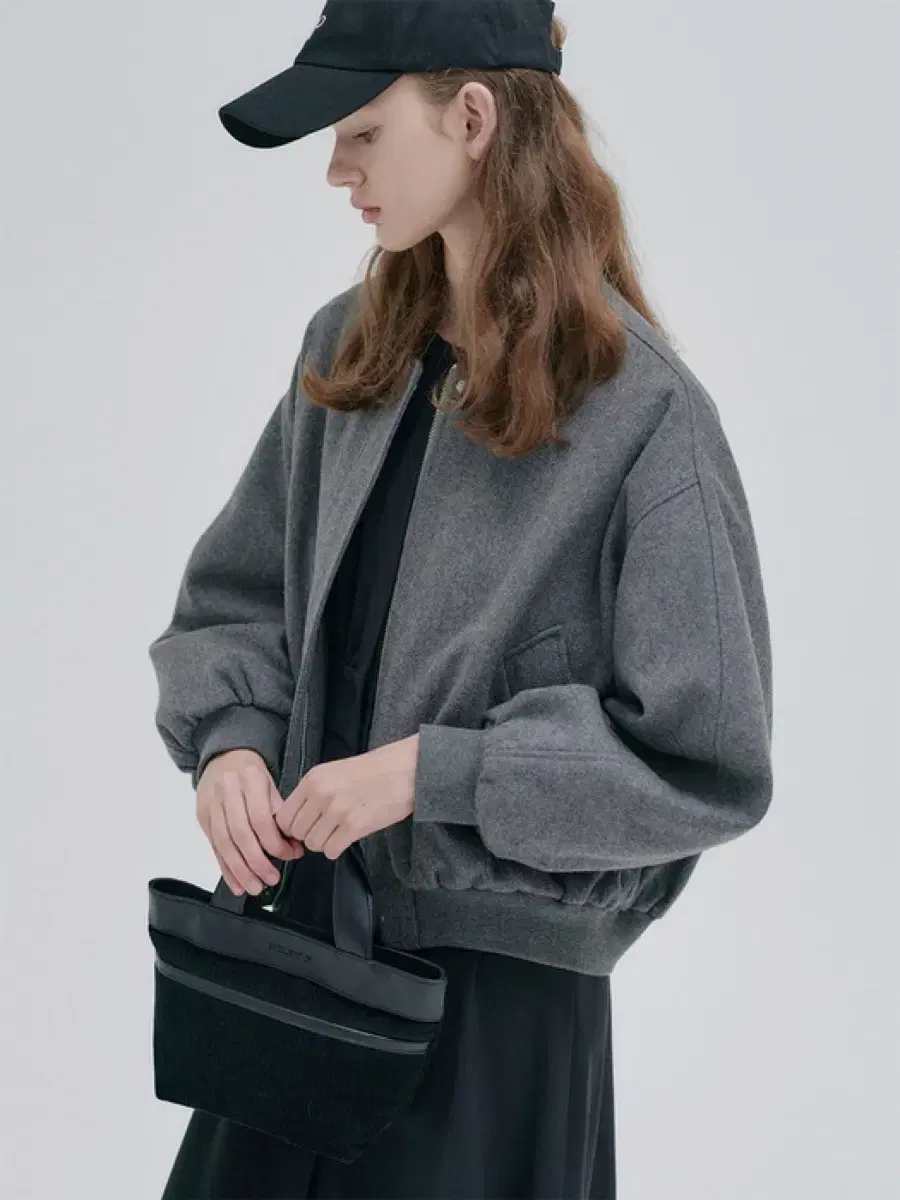 Nilby P 23FN wool quilting baseball jumper