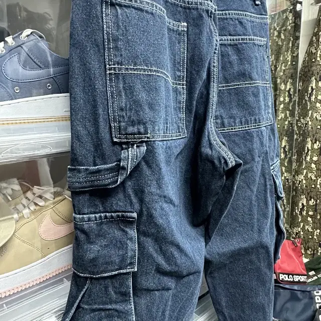 위켄더스 WEEKENDERS CARGO DENIM PANTS