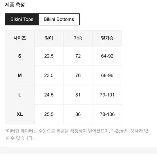 쉬인 비키니 수영복 녹색 s