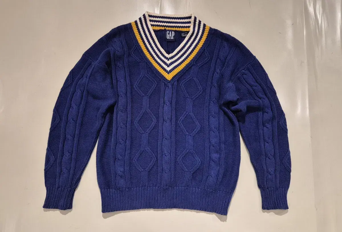 L~XL>90s GAP Cricket Knit