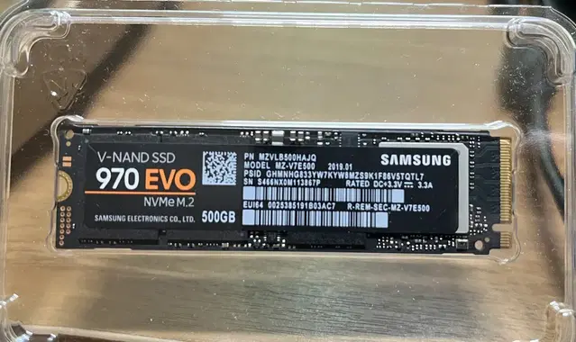 삼성 ssd 970 evo 500gb