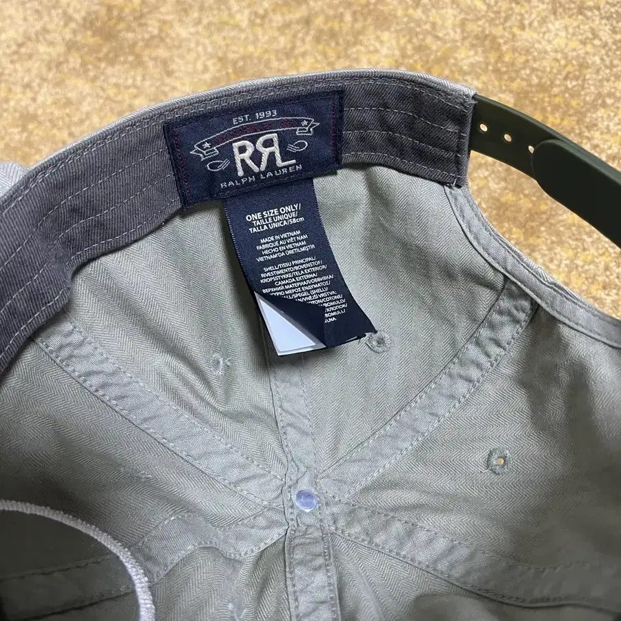 RRL 볼캡 카키