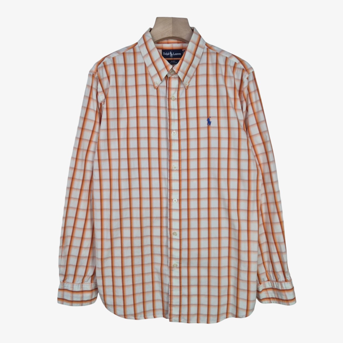 [100-105] Polo Ralph Lauren Brown Check Shirt