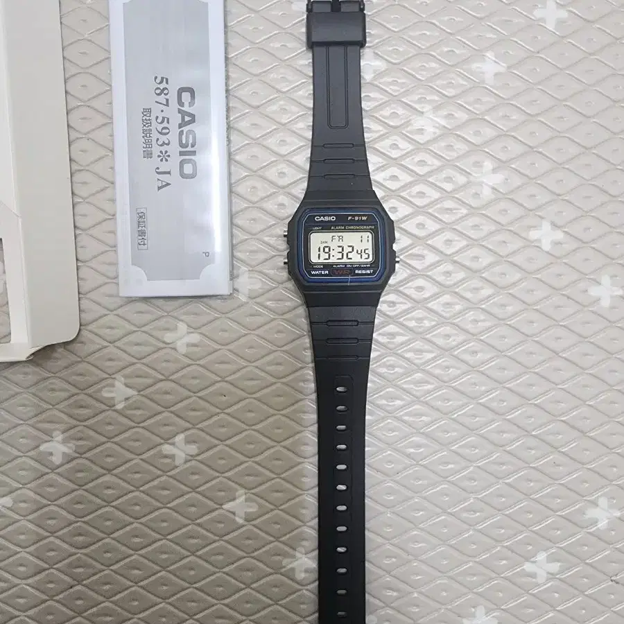 casio f-91w 정품시계 막 도착한 일본직구 판매