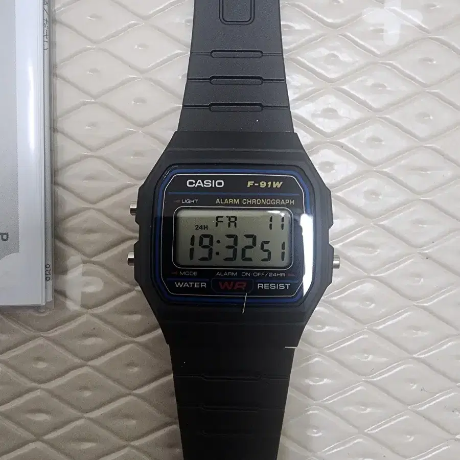 casio f-91w 정품시계 막 도착한 일본직구 판매