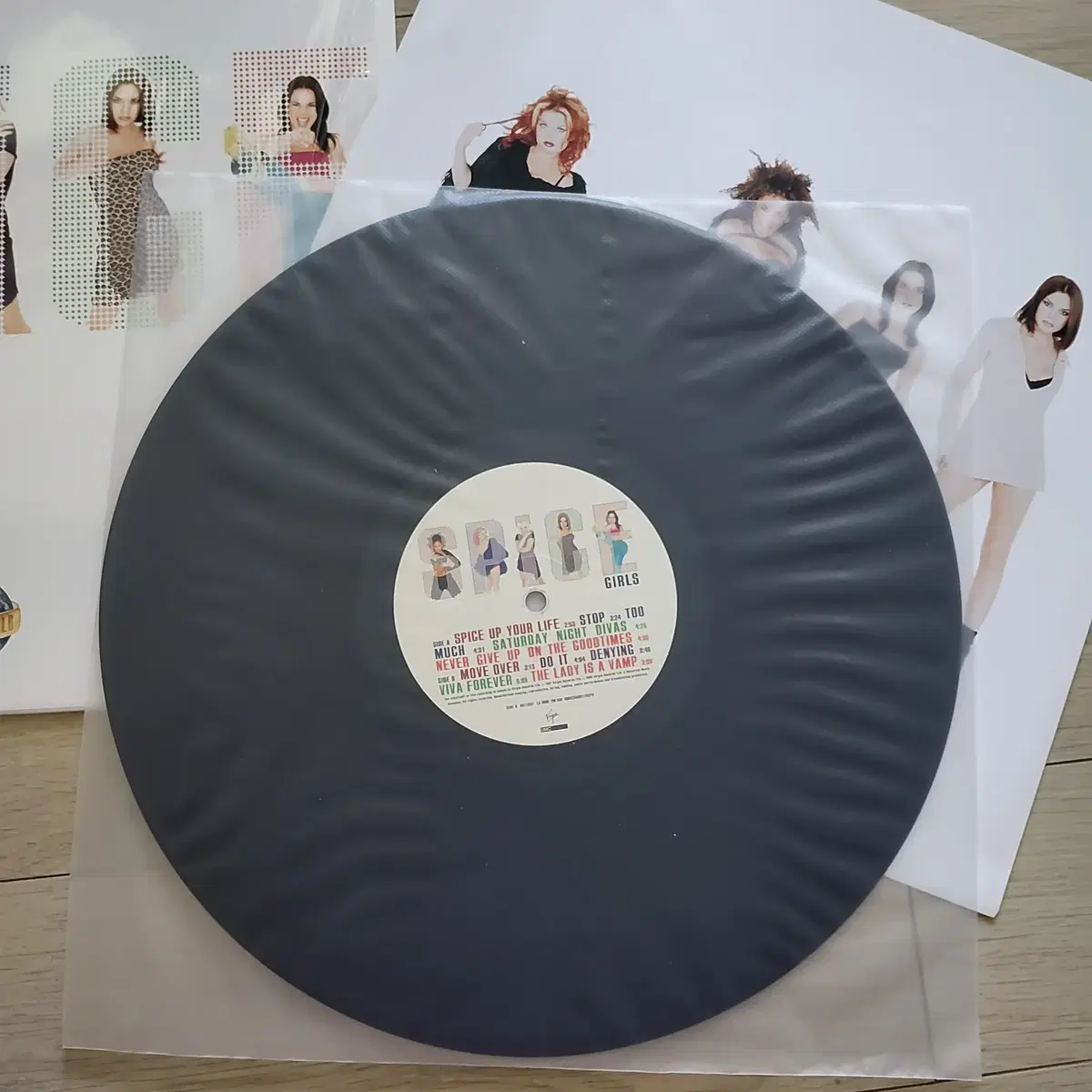 Spice Girls 스파이스 걸즈 Spice World 블랙반 LP