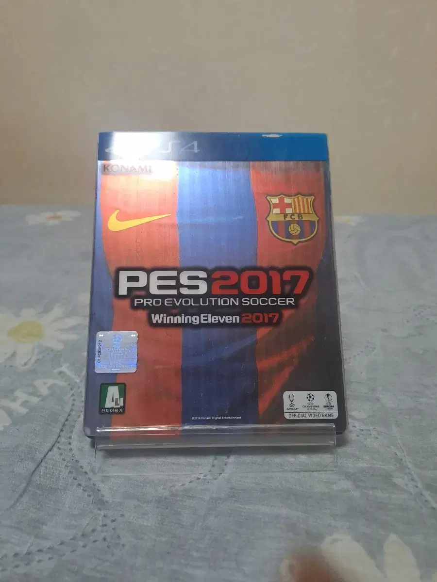 ps4 플스4 타이틀 위닝일레븐2017 pes2017 스틸북