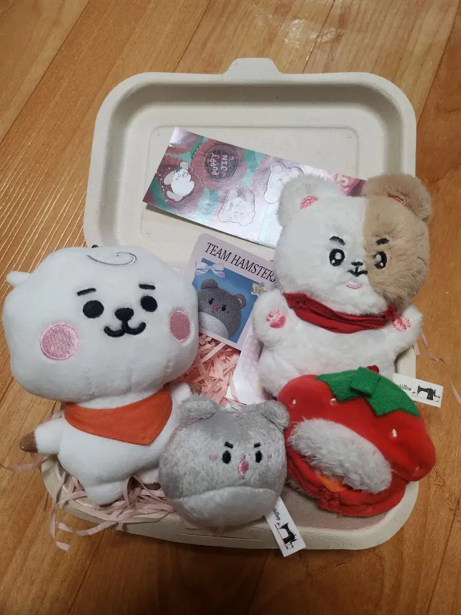 Half-priced Delivery)BTS jin 석진 미니알제이RJ햄콩이햄찌니 10cm인형 wts