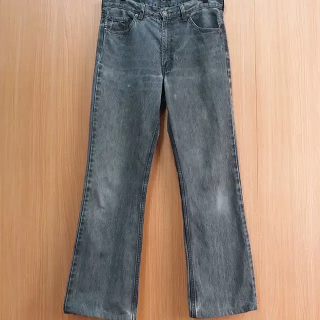 98s levis 리바이스 517 블랙 워싱 빈티지 부츠컷 32.5사이즈