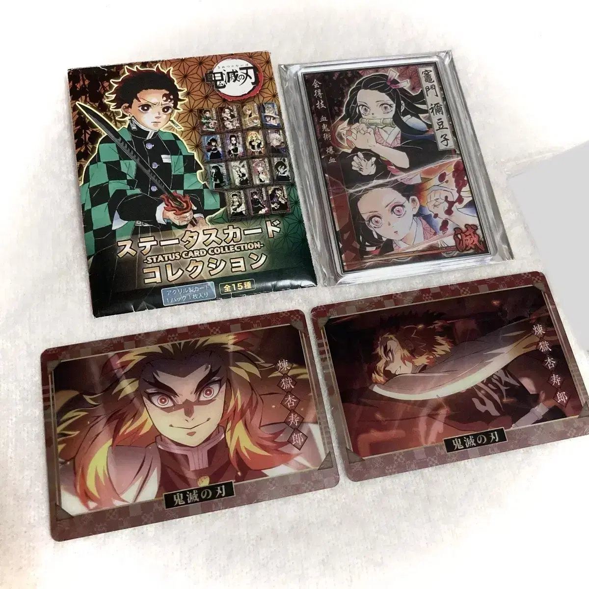 Demon Slayer Nezuko acrylic Status kard Rengoku Wehasukard