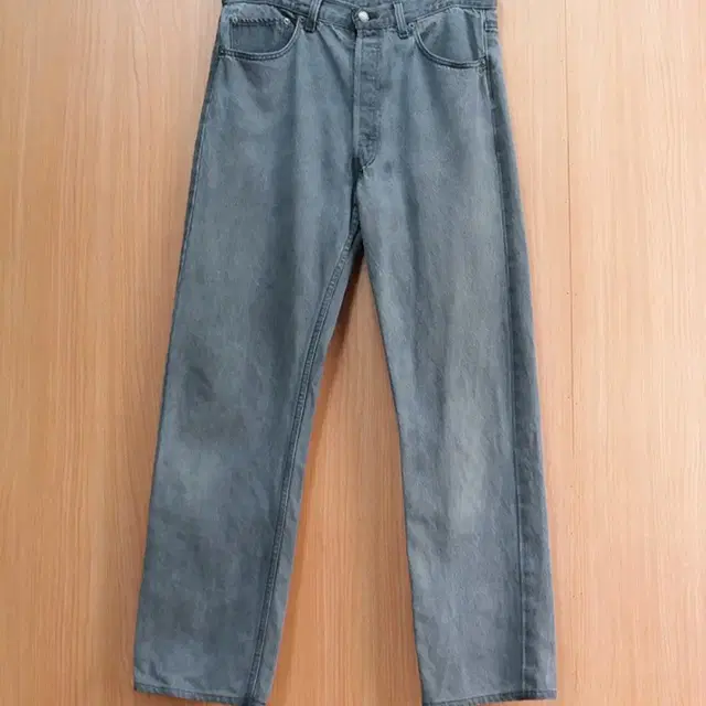 미국메이드 92s levis 리바이스 501 블랙 워싱 빈티지데님 33