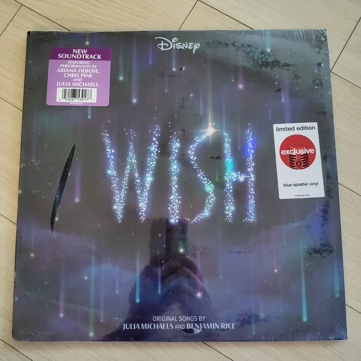 디즈니 100주년 기념 애니메이션 위시 Wish OST 블루스플래터 LP